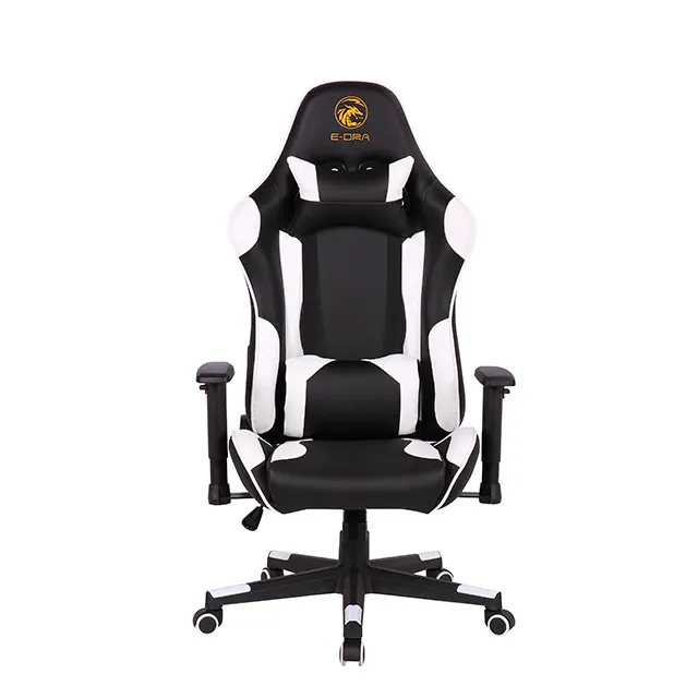 Ghế Xoay Gaming E-Dra Mars EGC202 Đen Trắng Chính Hãng