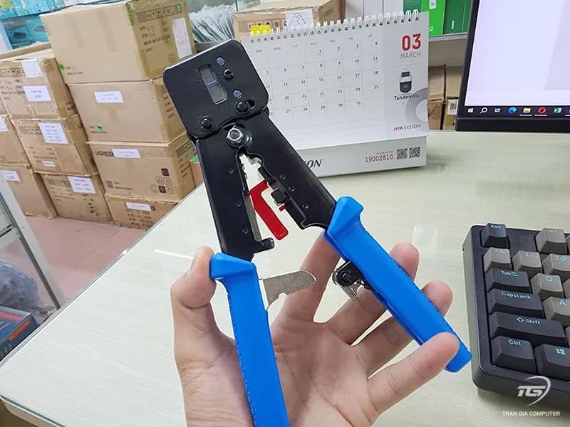 Kìm bấm cáp mạng Dintek RJ12/RJ45 6102-01002CH