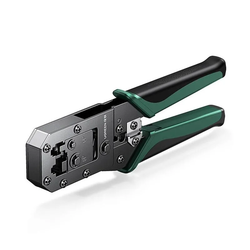 Kìm bấm dây mạng chuẩn RJ45/RJ11 màu đen Ugreen (70683) 