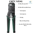 Kìm bấm dây mạng chuẩn RJ45/RJ11 màu đen Ugreen (70683)  4