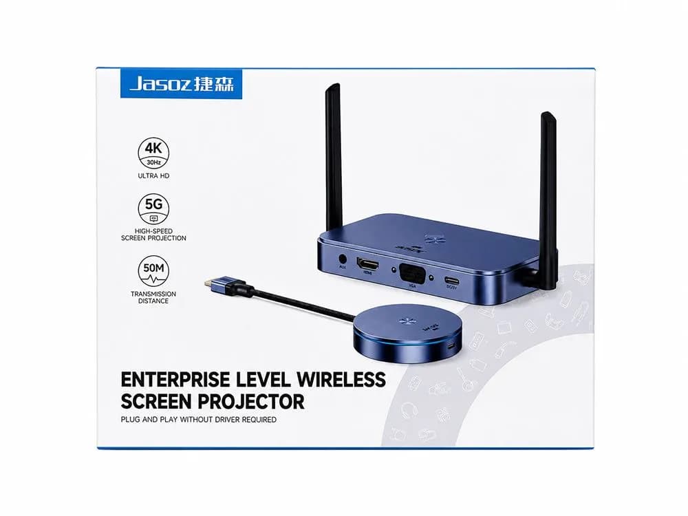 Bộ Truyền Tín Hiệu HDMI Không Dây Jasoz G145 T-G168 - Hỗ Trợ 4K@30Hz, Khoảng Cách 50M