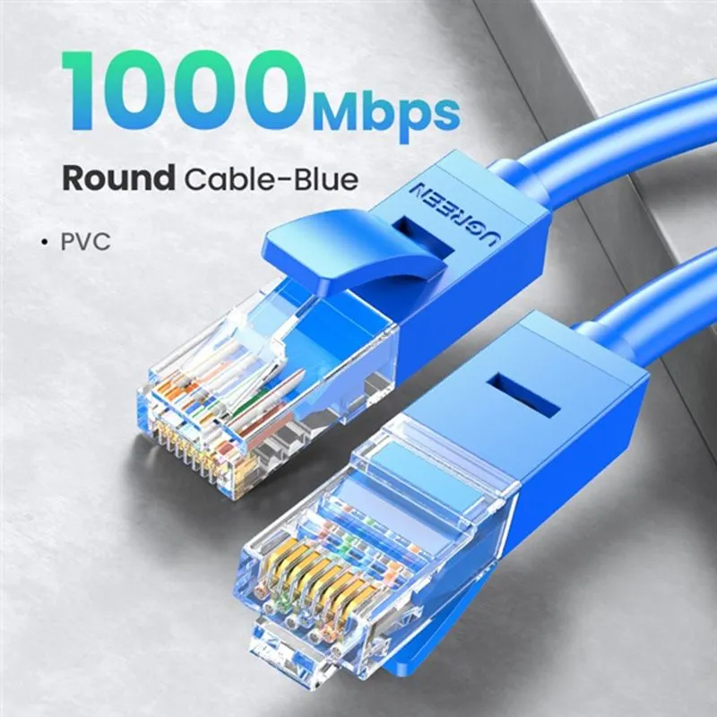Cáp Mạng CAT6 UTP Ugreen Cao Cấp - Dài Từ 1m Đến 30m (Màu Xanh Dương) 2