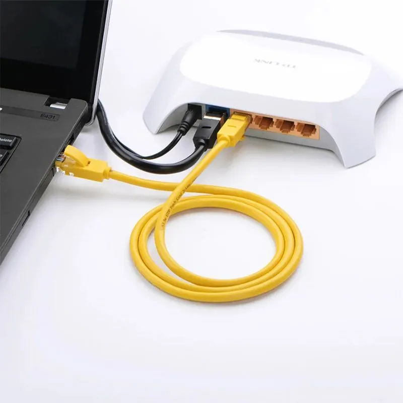 Cáp Mạng CAT5e UTP Ugreen Cao Cấp - Dài Từ 1m Đến 10m (Màu Vàng) 3