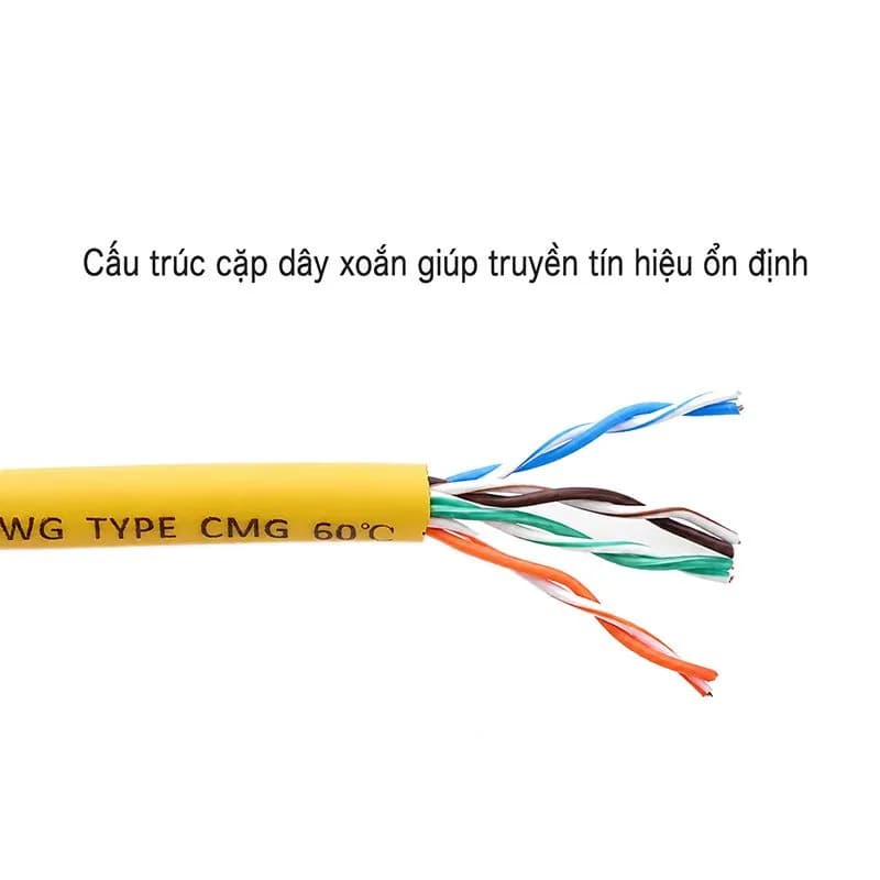 Cáp Mạng CAT5e UTP Ugreen Cao Cấp - Dài Từ 1m Đến 10m (Màu Vàng) - hover