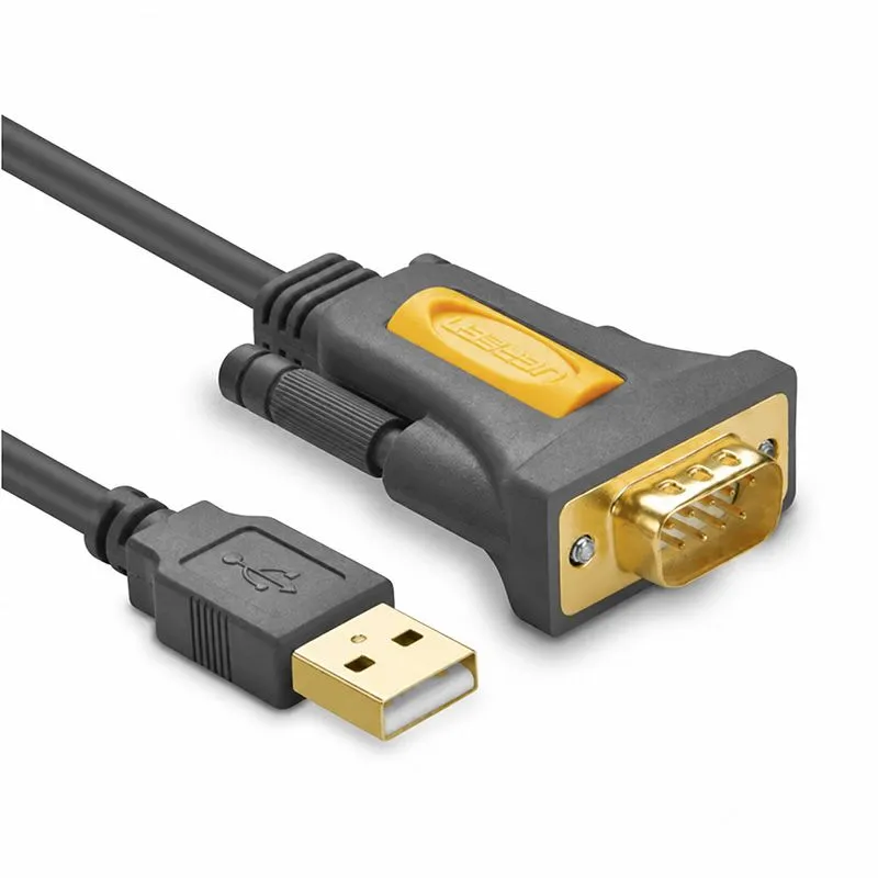 Cáp USB sang COM RS232 (Cổng COM 9 Chân) dài 2M Ugreen 20222 1