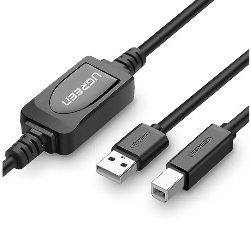 Cáp Máy In USB 2.0 Ugreen US135 Chính Hãng (1.5m - 15m) 6