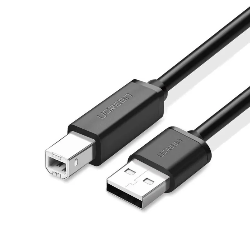 Cáp Máy In USB 2.0 Ugreen Mạ Niken (1.5m - 5m) 1