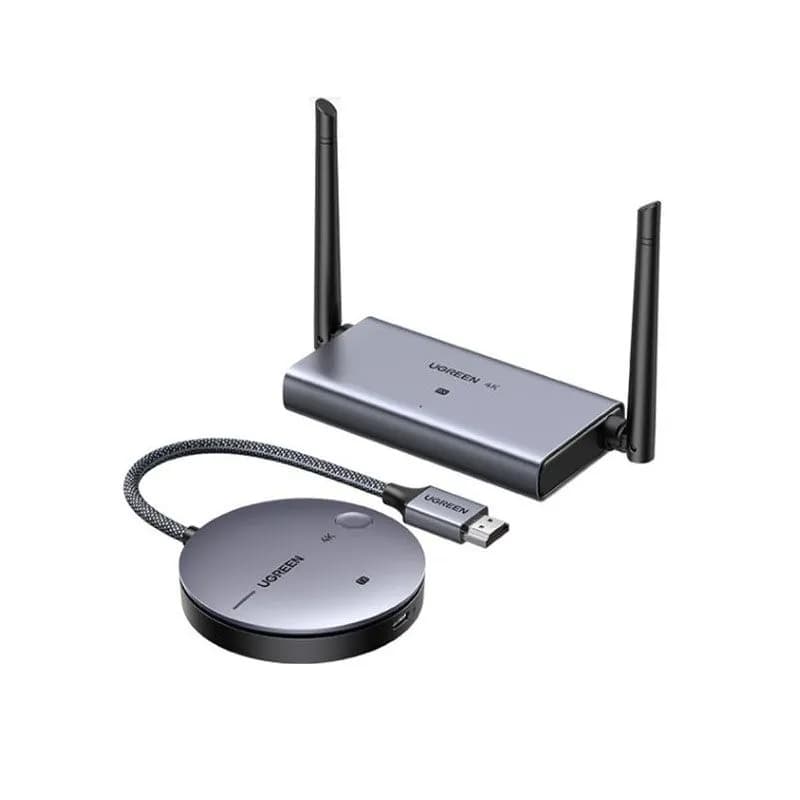 Bộ truyền tín hiệu HDMI và VGA không dây 50M Ugreen CM586 (90909A) hỗ trợ 4K