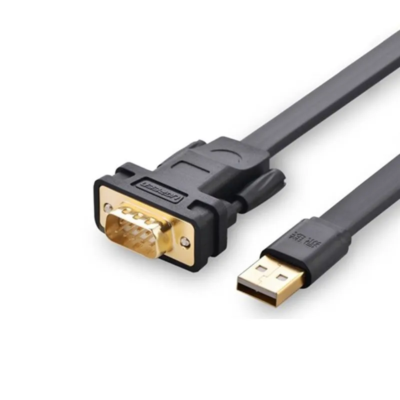 Cáp USB 2.0 Sang COM RS232 Cáp Đực (9 Pin) Dài 1m Ugreen 20206