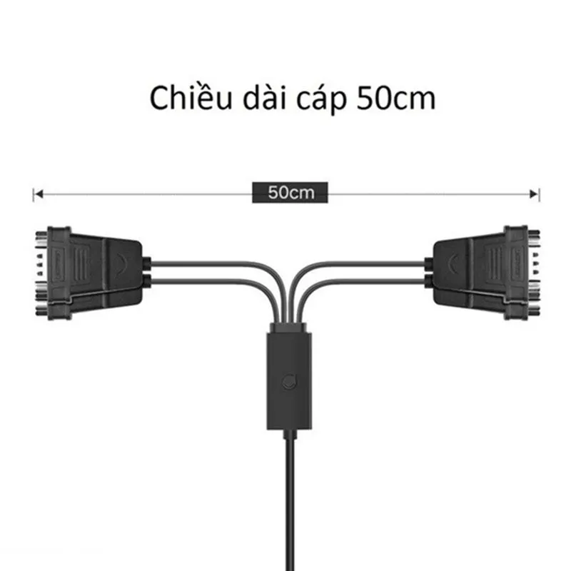 Dây cáp USB 2.0 to 4 Port RS232 (COM) Ugreen 30770 cao cấp dài 1.5M 3