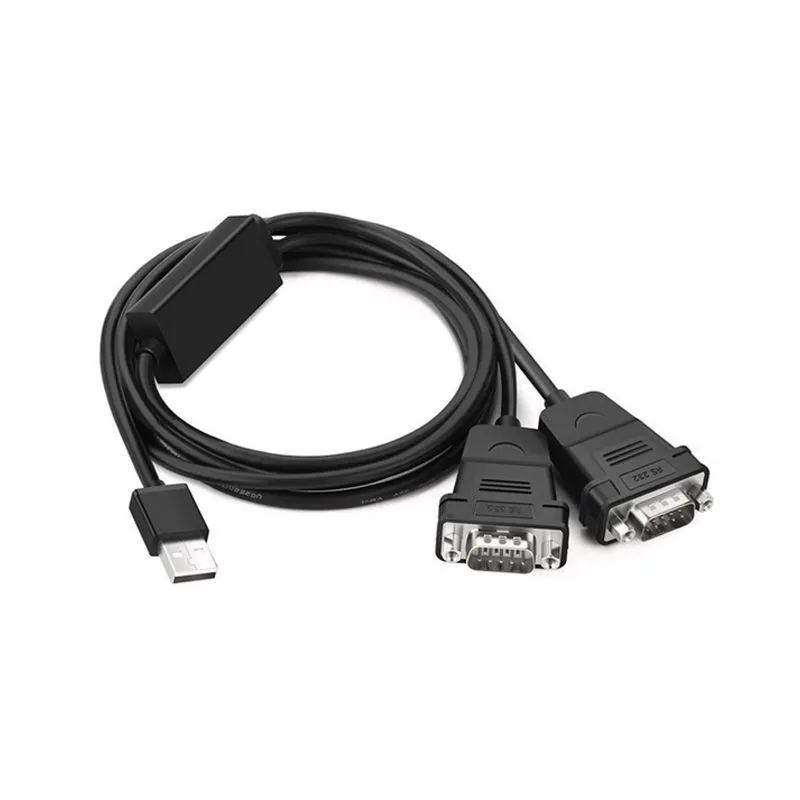 Cáp chuyển đổi USB sang 2 cổng RS232 (COM) Ugreen 30769 dài 1.5m