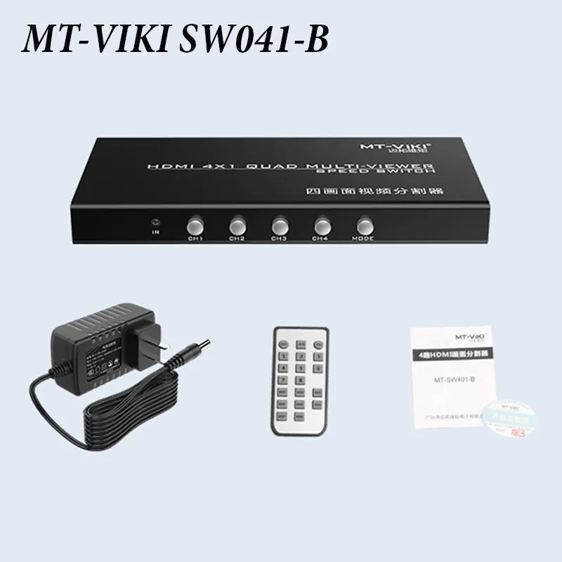 Bộ Gộp HDMI 4 Vào 1 Ra MT-VIKI MT-SW041B - Hỗ Trợ 4K, Điều Khiển Từ Xa (Chính Hãng) 3