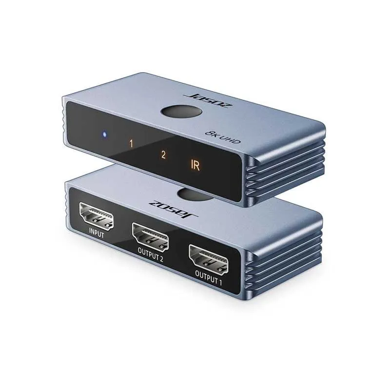 Bộ Gộp Và Chia HDMI 2 Chiều 2 Vào 1 Ra JASOZ G149 T-G175 Hỗ Trợ 8K/4K