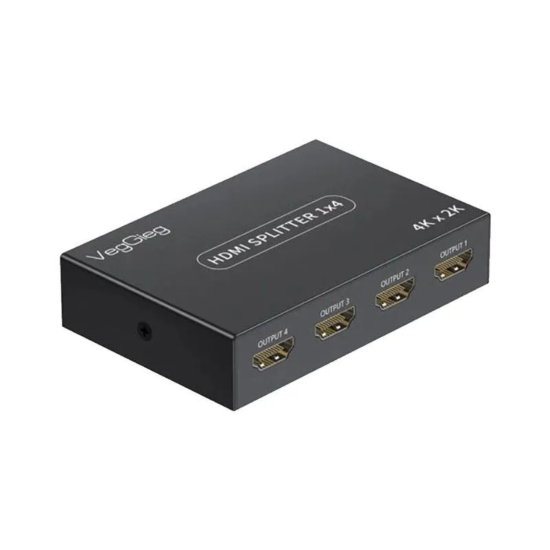 Bộ Chia HDMI 1 Ra 4 Veggieg VHD07 Hỗ Trợ 4K Chính Hãng 1