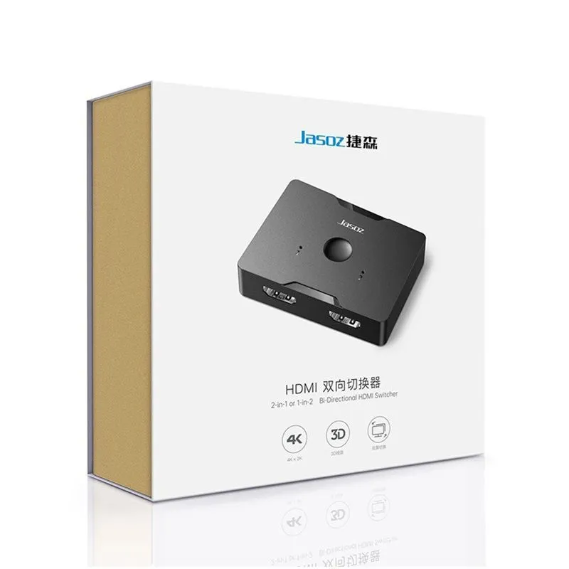 Bộ Chia, Gộp HDMI 2.0 1 Ra 2 Cổng JASOZ G128 T-G147 4K UltraHD 3