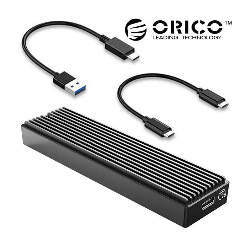 Hộp Đựng Ổ Cứng SSD M.2 Orico M2PV-C3-BK-HW Tốc Độ 10Gbps 4