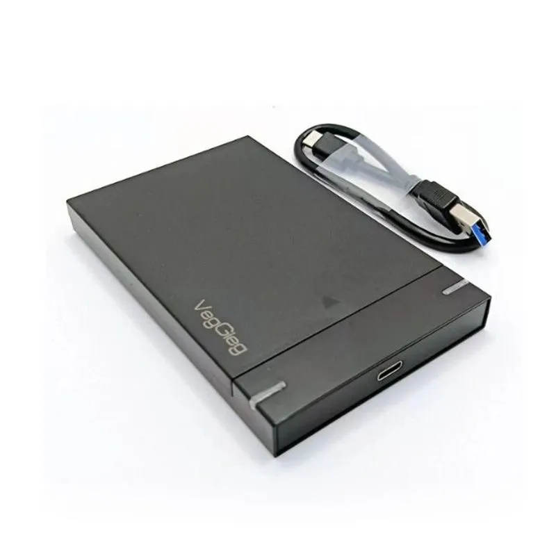 Box Ổ Cứng Type C 10Gbps Veggieg V-GM02 Cho HDD/SSD 2.5 Inch SATA III 3