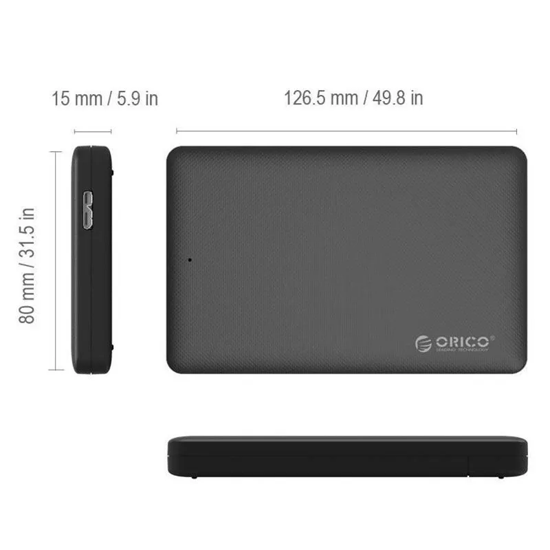 Box Đựng Ổ Cứng HDD/SSD 2.5" Orico 2577U3 USB 3.0 Tốc Độ Cao 3
