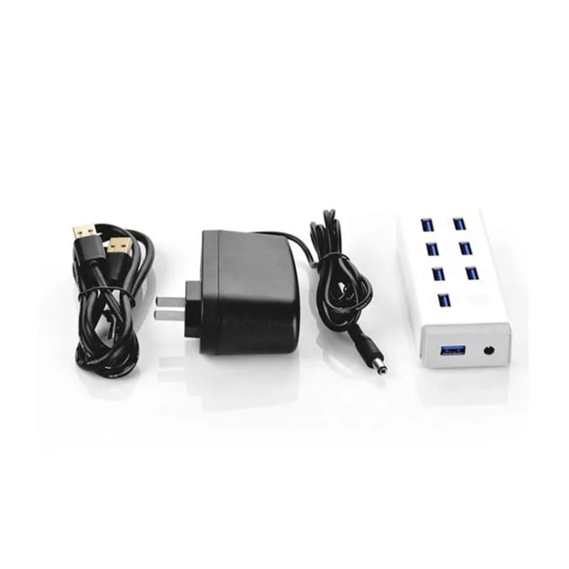 Bộ Chia USB 3.0 7 Cổng Ugreen 20296 Tốc Độ Cao Cho Laptop, Máy Tính 3