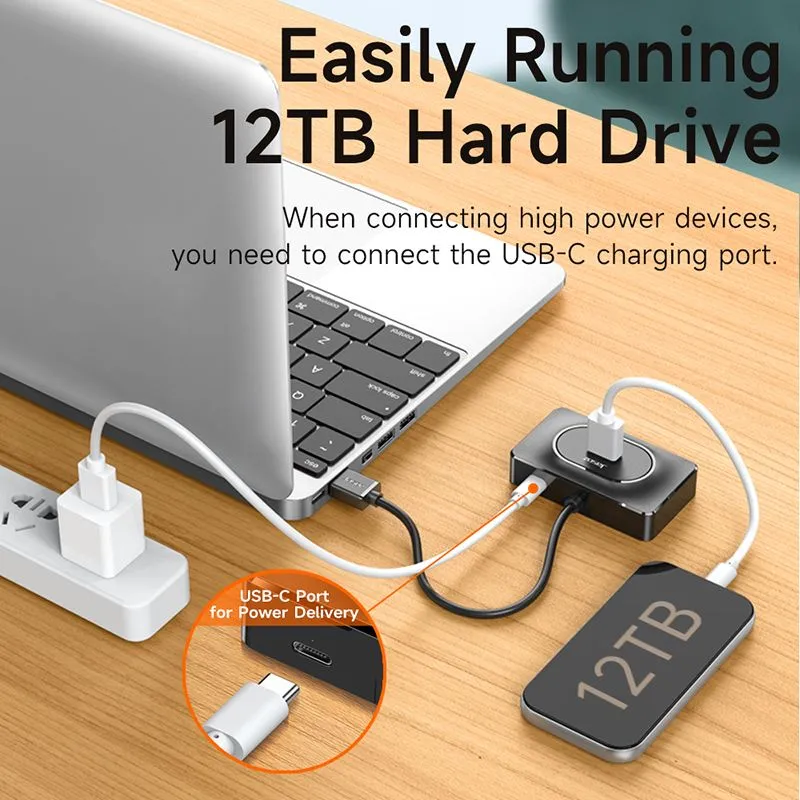 Bộ chia Hub USB 3.0 4 cổng Jasoz F110 T-F117 Màu Đen 0.3M 4