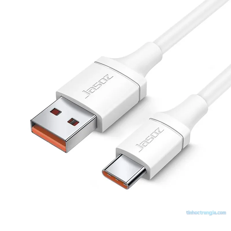 Cáp Sạc Nhanh USB Type-C Jasoz D117 màu trắng (0.5m / 1m / 1.5m / 2m) 1
