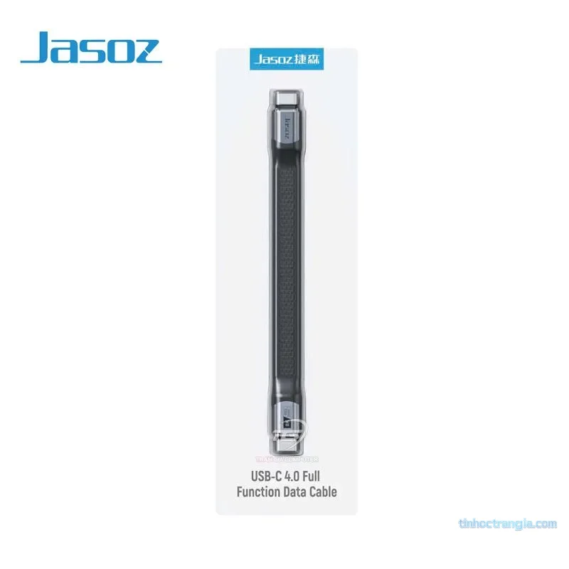 Dây Cáp USB4 C To C Dài 13cm Jasoz T-D223 Hỗ Trợ 8K@60Hz 2
