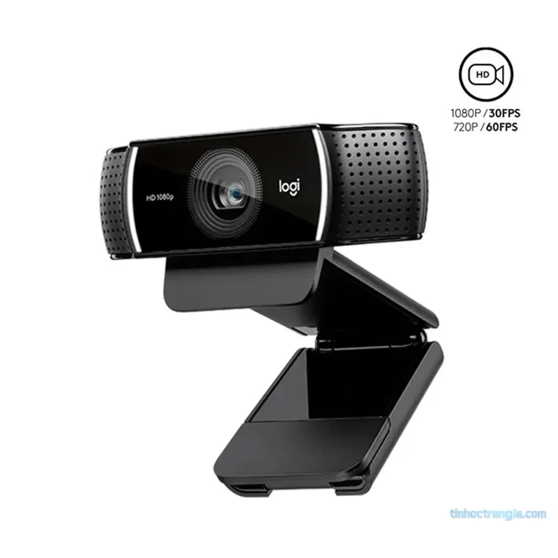 Webcam Logitech C922 Cho Streamer Và Họp Trực Tuyến Chuyên Nghiệp