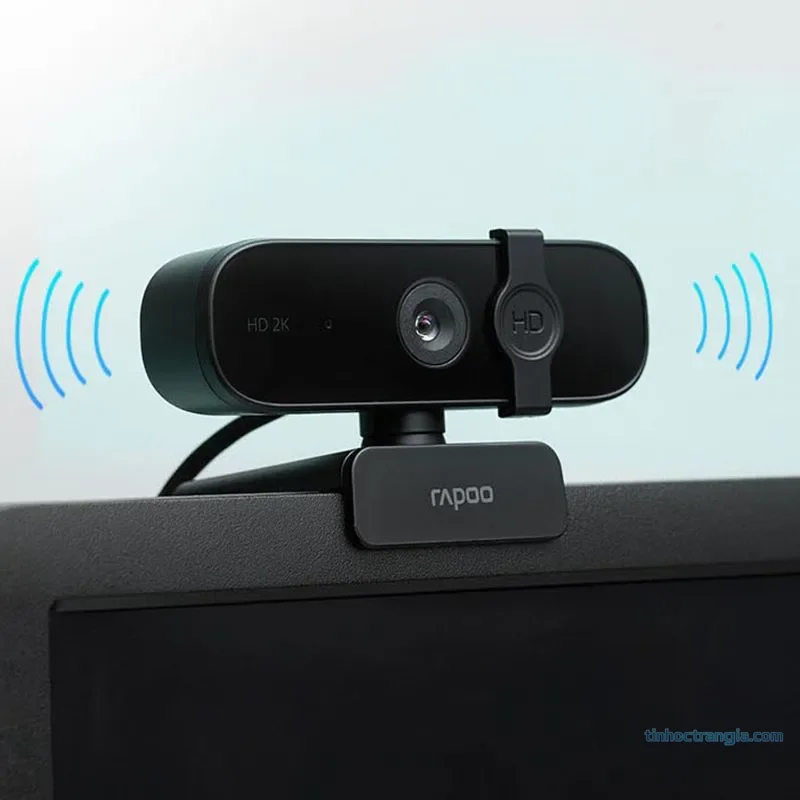 Webcam 2K Rapoo C280 Cho Học Tập Và Họp Trực Tuyến 4