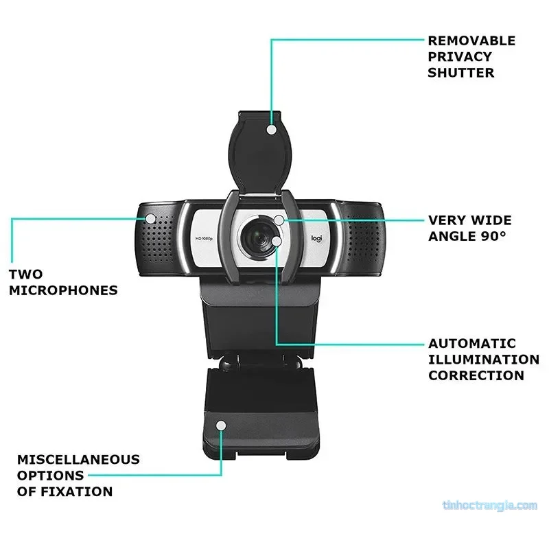 Webcam Logitech C930e Full HD 1080p Góc Rộng 90 Độ Tự Động Lấy Nét 2