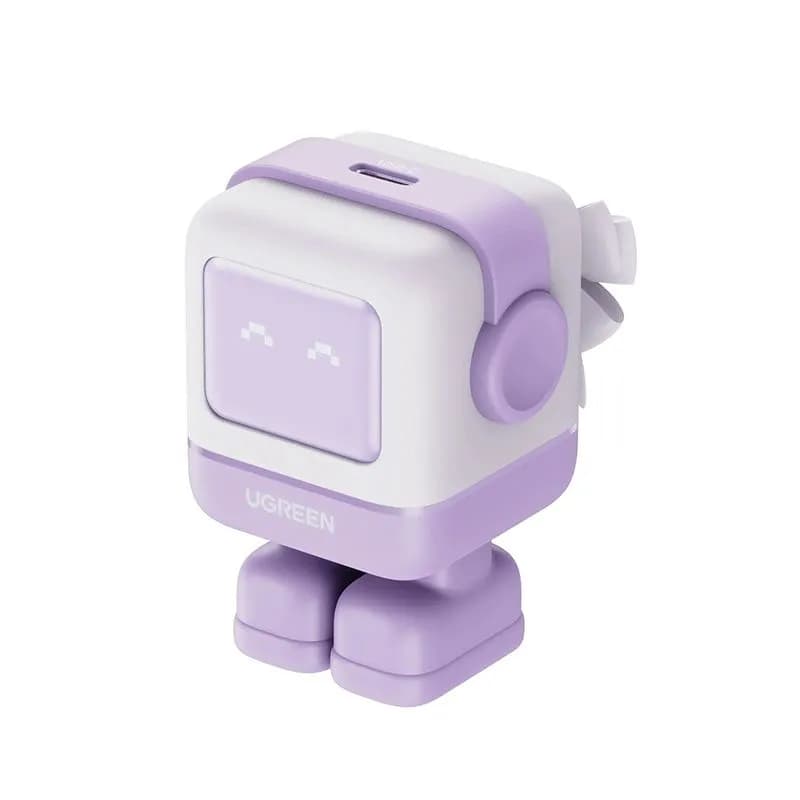 Củ Sạc Nhanh Robot Ugreen Nexode RG 30W GaN Type-C - Ugreen 25036 (Màu Tím)