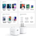 Củ Sạc Nhanh Ugreen 20W USB Type-C Chân Gập - Ugreen 70572 2