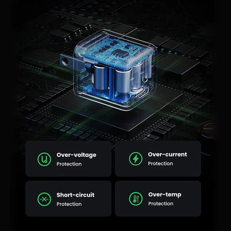 Củ Sạc Nhanh Ugreen 20W USB Type-C Chân Gập - Ugreen 70572
