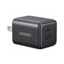 Củ Sạc Nhanh Ugreen Nexode 30W GaN 2 Cổng USB-C & USB-A - Ugreen 65025 (Đen) 1