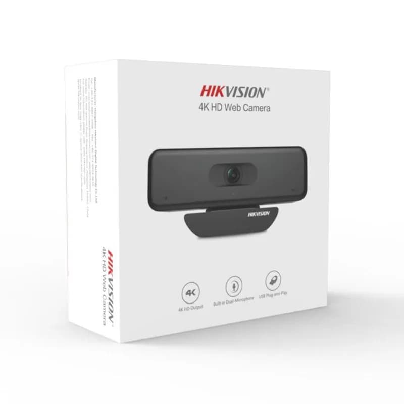 Webcam Hikvision DS-UC8 4K Ultra HD – Webcam Hội Họp Trực Tuyến, Livestream Góc Rộng