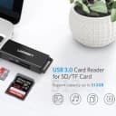 Đầu Đọc Thẻ USB 3.0 Cao Cấp Ugreen 40752 – Hỗ Trợ Thẻ SD và TF (Màu Đen) 2