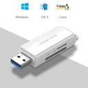 Đầu đọc thẻ nhớ Ugreen 40753 Trắng | USB 3.0 cho thẻ SD và Micro SD 2