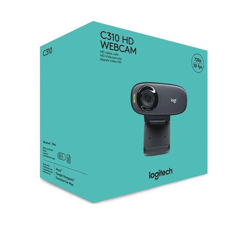 Webcam HD Logitech C310 | Camera máy tính tích hợp Micro khử ồn