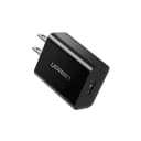 Củ sạc nhanh 1 cổng USB QC 3.0 18W Ugreen 60495 màu đen (Chân US) 1