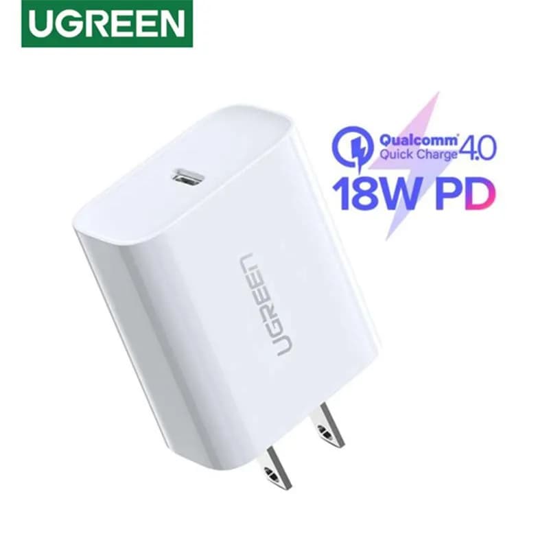 Củ sạc nhanh 20W Ugreen 60449 | Củ sạc Type-C cho iPhone Android