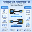Dây cáp chuyển DVI 24+1 sang HDMI 1.5M Jasoz A105 T-A133 Chuyển đổi 2 chiều Full HD 2