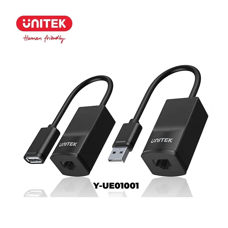 Thiết bị nối dài USB 2.0 qua cáp mạng LAN 60 mét Unitek Y-UE01001