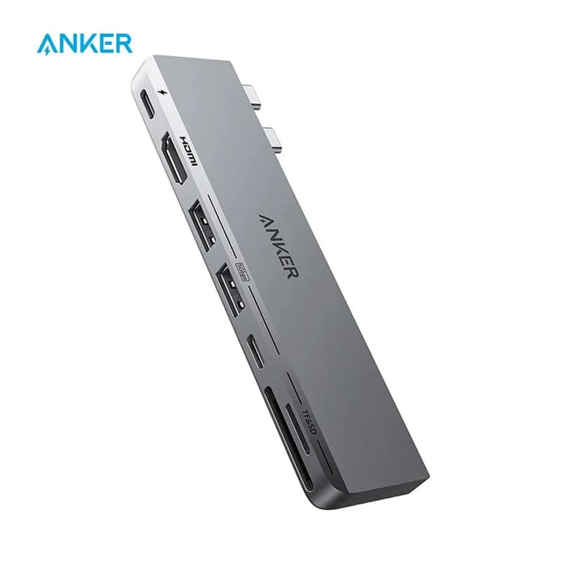 Hub Chuyển Đổi USB-C 7 In 2 Anker PowerExpand Direct A8354HA1 Dành Cho MacBook Pro/Air