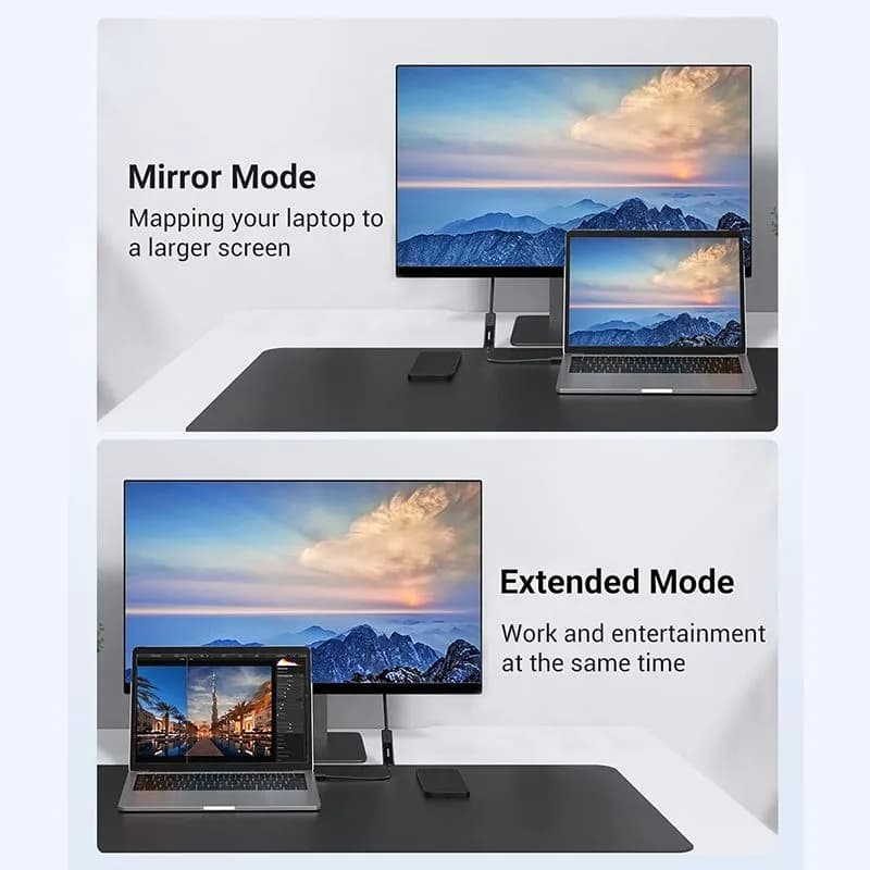 Cáp Chuyển Đổi Mini DisplayPort Sang HDMI Có Chipset Ugreen 10461 (Dài 18cm, Màu Đen)