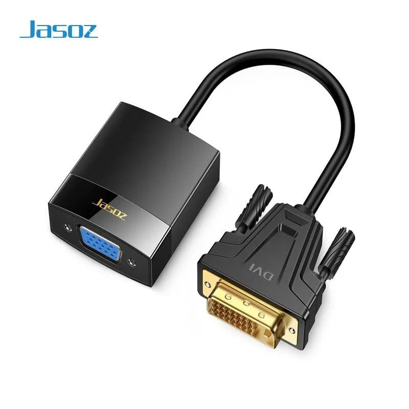Cáp chuyển đổi DVI-D (24+1) sang VGA Jasoz G109 T-G113