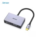 Cáp Chuyển USB Type C Sang HDMI và VGA Jasoz H105 (T-H105) 1