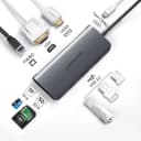 Hub Chuyển Đổi USB C 6 Trong 1 Ugreen 40873 (HDMI, VGA, LAN, USB 3.0, SD, Type C) 3