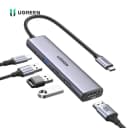 Hub Chuyển Đổi USB-C Sang HDMI 4K, USB 3.0, Sạc PD 100W Ugreen 15495 1