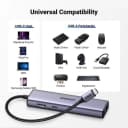 Hub Chuyển Đổi USB-C Sang HDMI 4K, LAN Gigabit, USB 3.0, PD 100W Ugreen 15598 2