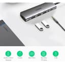 Hub Chuyển Đổi USB-C Sang HDMI 4K, USB 3.0, Audio 3.5mm, PD 100W Ugreen 80132 CM136 3