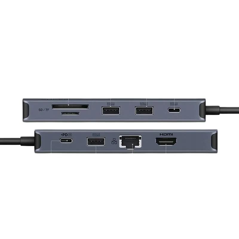 Bộ Chuyển Đổi USB-C 10 Trong 1 Anker A83C2HA1 - Hub USB Type C Mở Rộng Đa Năng Cho Macbook và Laptop